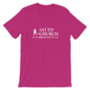 "Go to church or the Devil will get you" Short-Sleeve Unisex T-Shirt - One Color - Image 7